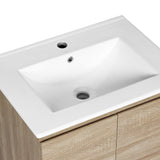 Bathroom Cabinets, Cupboards & Storage: Cefito Vanity Unit 600mm with Basin Oak