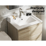 Bathroom Cabinets, Cupboards & Storage: Cefito Vanity Unit 600mm with Basin Oak