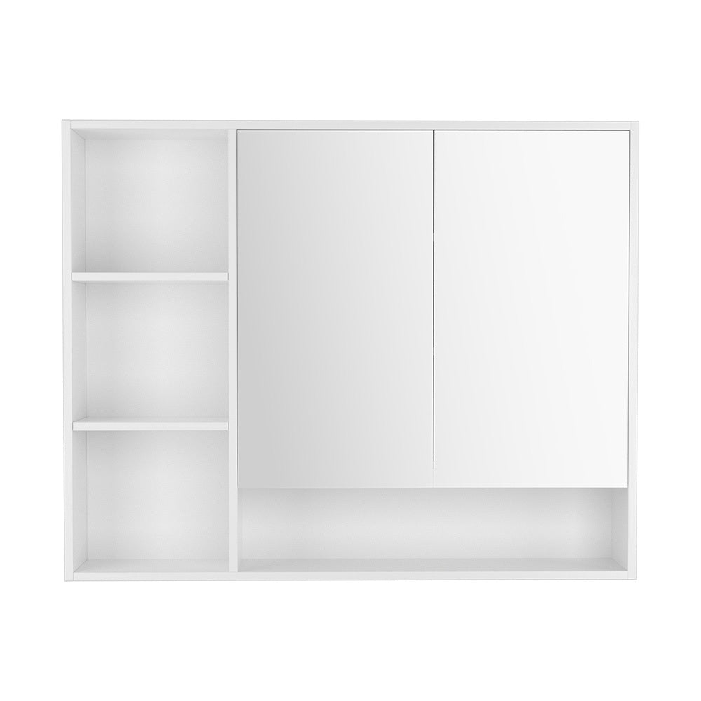 Bathroom Cabinets, Cupboards & Storage: Cefito Bathroom Mirror Cabinet 100CM Vanity Medicine Wall Mounted Storage White
