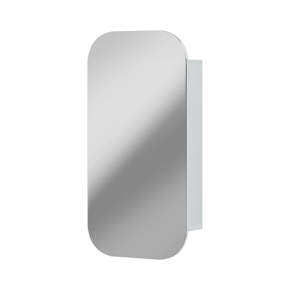 Bathroom Cabinets, Cupboards & Storage: Cefito Bathroom Mirror Cabinet Medicine Shaving Arch Wall Hung 450x900mm White