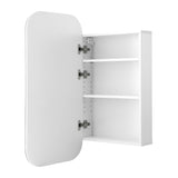 Cefito Bathroom Mirror Cabinet Medicine Shaving Arch Wall Hung 450x900mm White