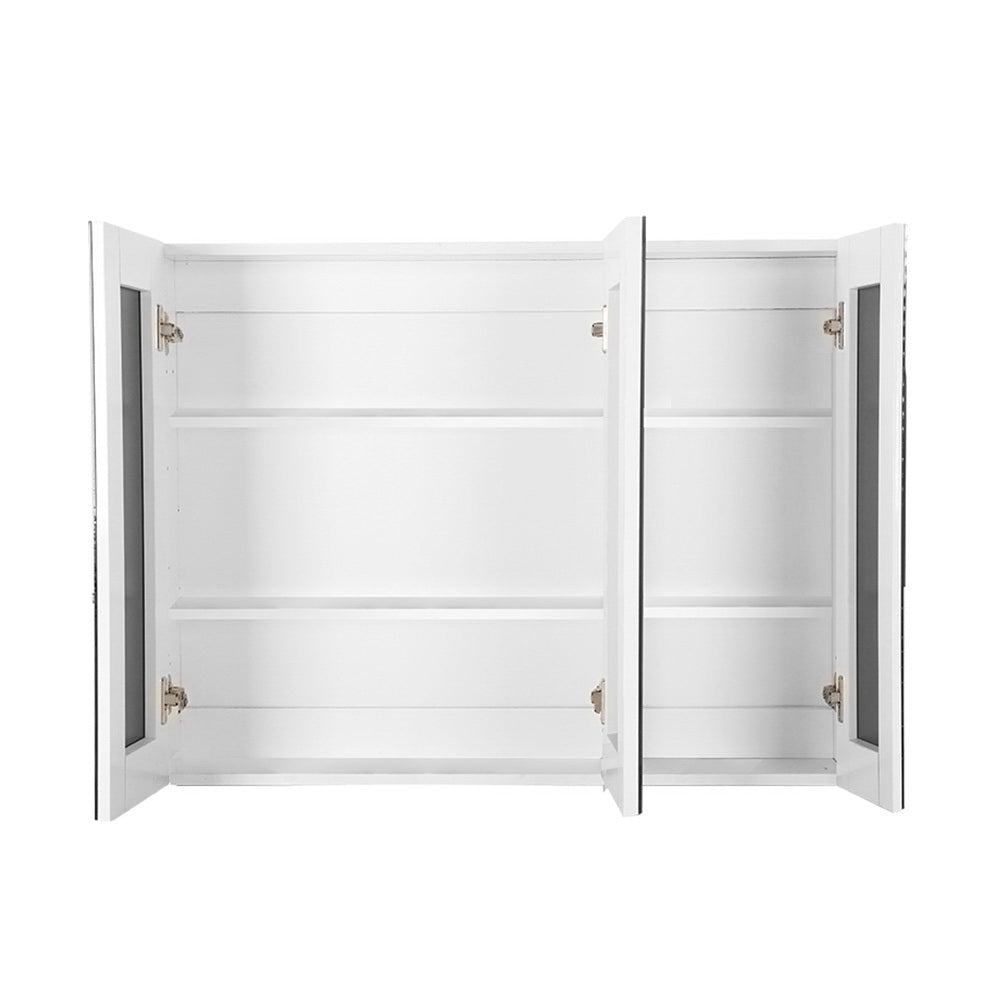 Bathroom Cabinets, Cupboards & Storage: Cefito Bathroom Mirror Cabinet 1200x720mm White