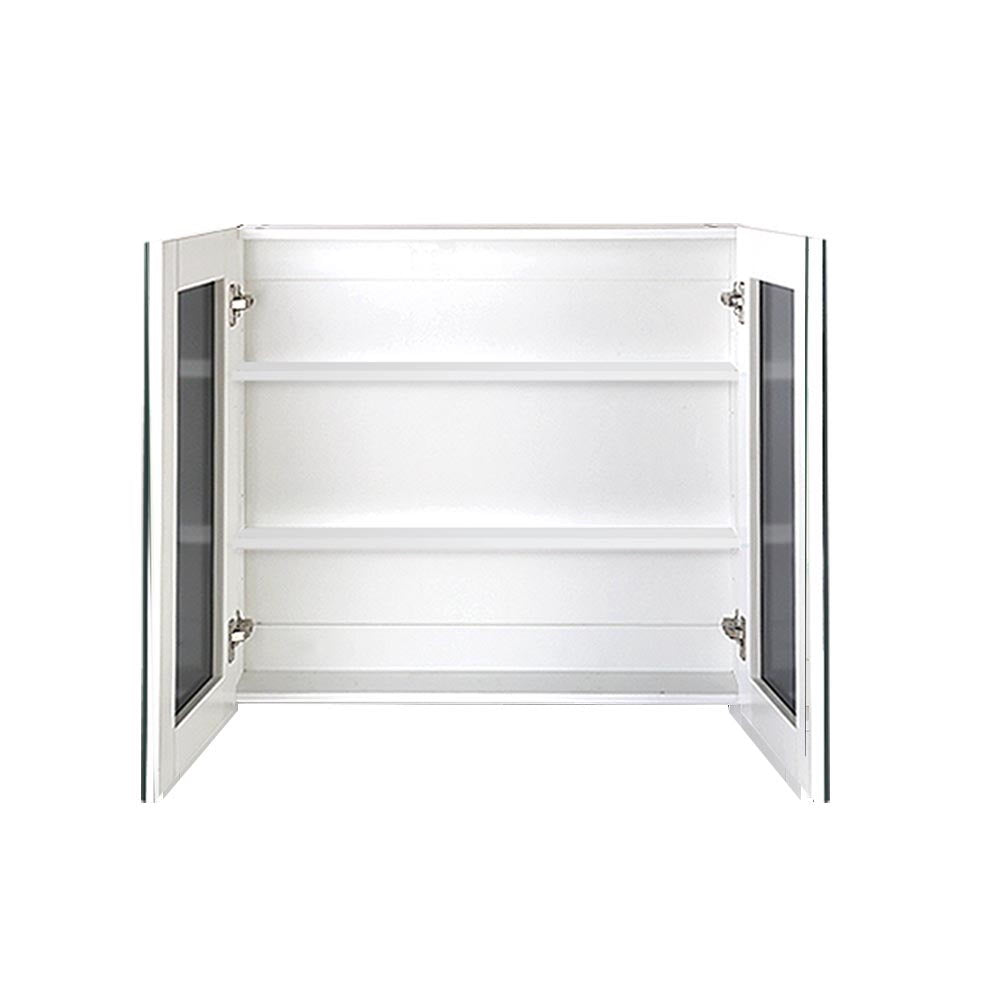 Bathroom Cabinets, Cupboards & Storage: Cefito Bathroom Mirror Cabinet 750x720mm White