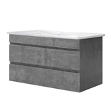 Vanity Units: Cefito Vanity Unit 915mm with Basin Grey