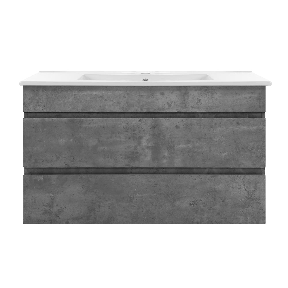 Vanity Units: Cefito Vanity Unit 915mm with Basin Grey