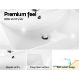 Bathroom Cabinets, Cupboards & Storage: Cefito Vanity Unit 765mm Freestanding Basin Cabinet