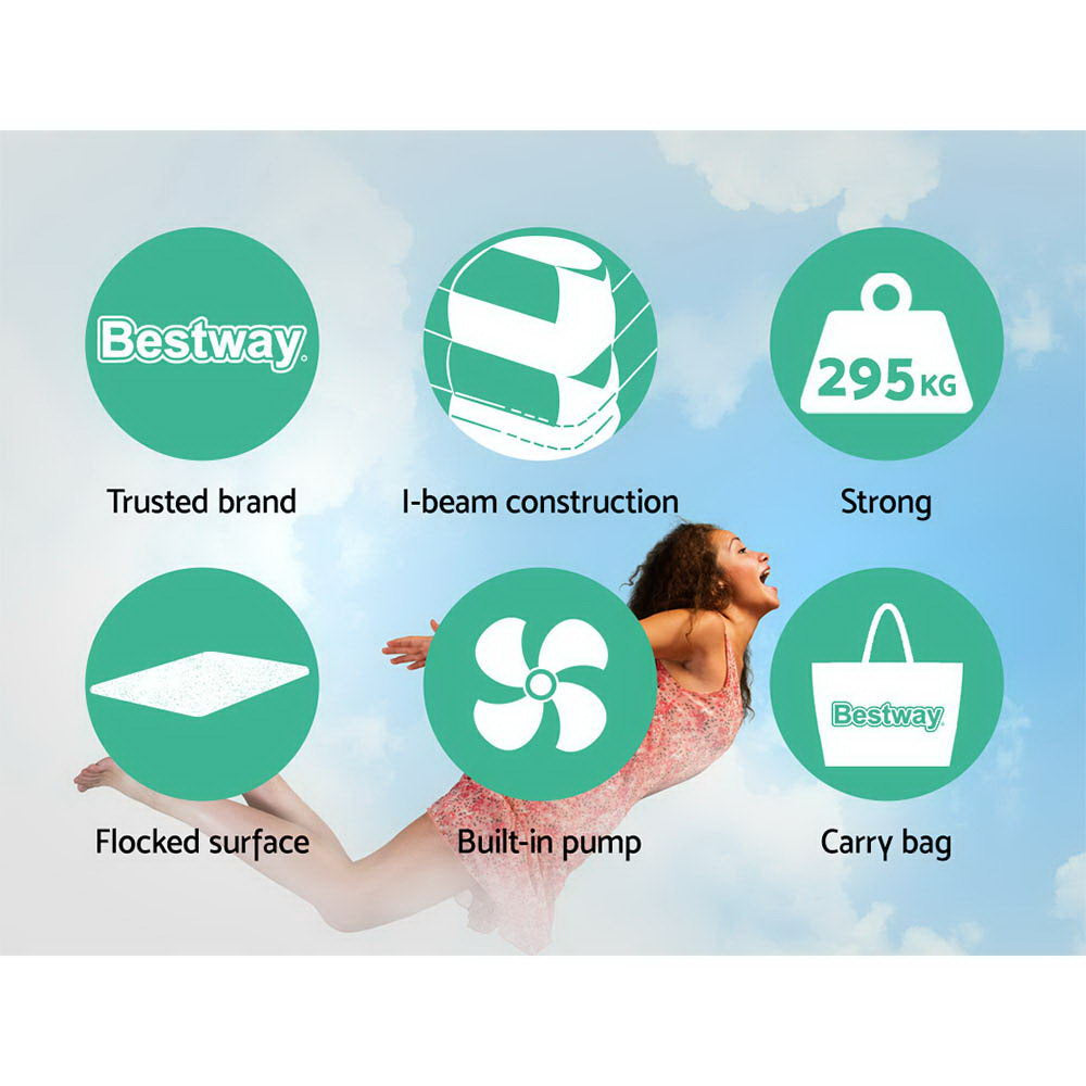 Inflatable Mattresses: Bestway Air Bed Inflatable Mattress Queen