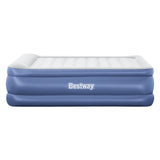 Inflatable Mattresses: Bestway Air Mattress Queen Inflatable Bed 61cm Airbed Blue