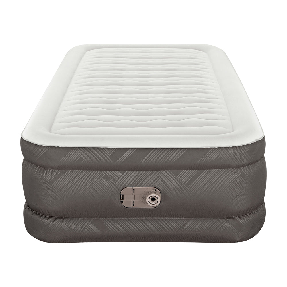 Inflatable Mattresses: Bestway Air Mattress Single Inflatable Bed 46cm Airbed Grey