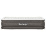 Inflatable Mattresses: Bestway Air Mattress Single Inflatable Bed 46cm Airbed Grey