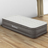 Inflatable Mattresses: Bestway Air Mattress Single Inflatable Bed 46cm Airbed Grey