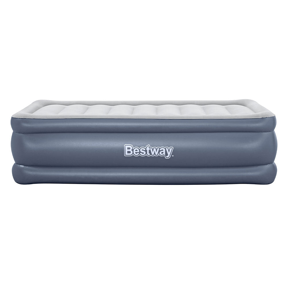 Inflatable Mattresses: Bestway Mattress Air Bed Single Size 51CM Inflatable Camping Beds Home Outdoor