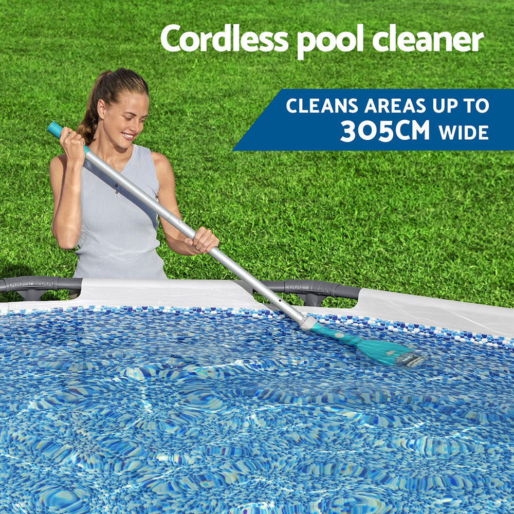 Pool Sweeps & Vacuums: Bestway Pool Cleaner Vacuum Cordless Swimming Pools Cleaning Kit