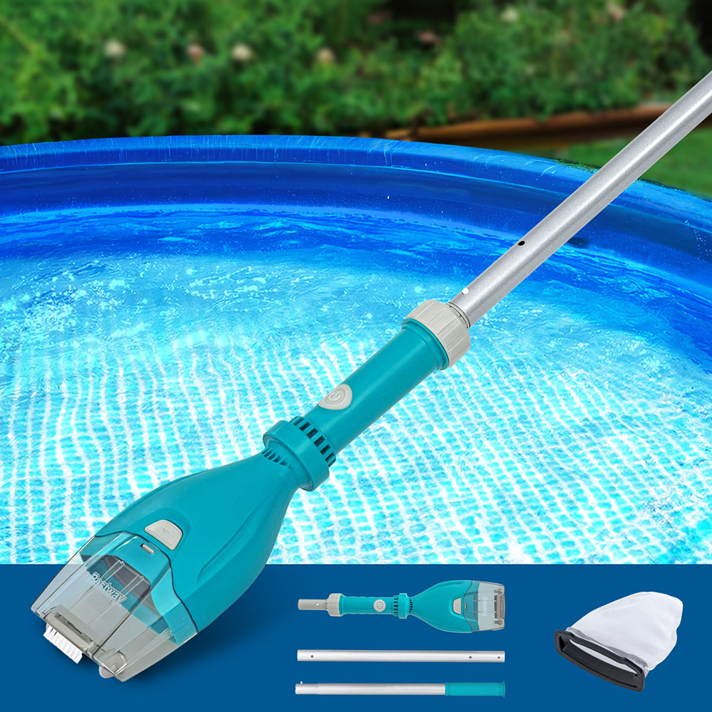 Pool Sweeps & Vacuums: Bestway Pool Cleaner Vacuum Cordless Swimming Pools Cleaning Kit