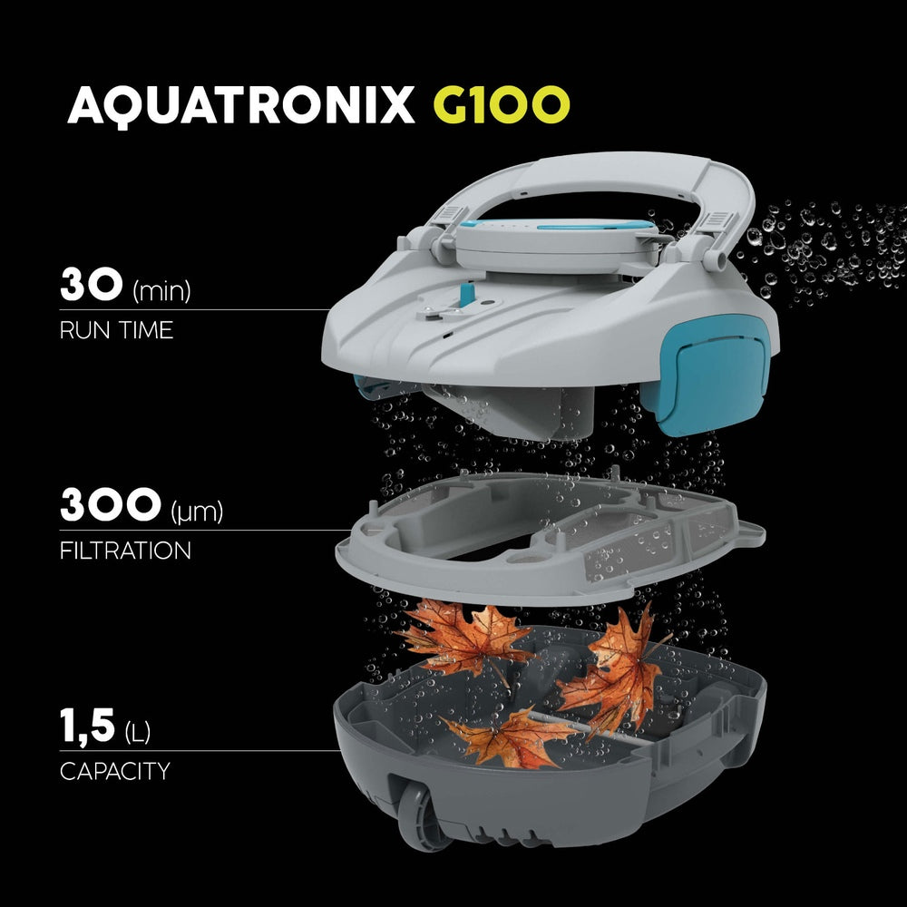 Pool Sweeps & Vacuums: Bestway Robotic Pool Cleaner Cordless Automatic Robot Clean Swimming Pools Floor