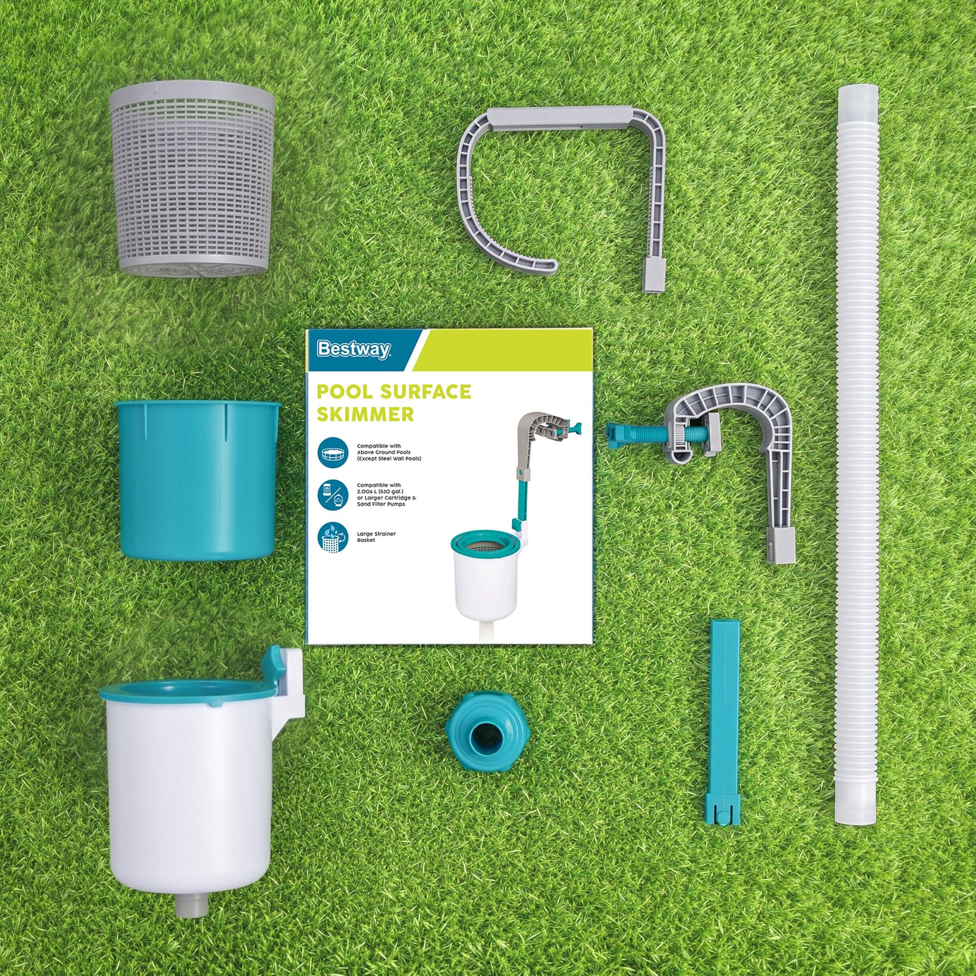 Bestway Pool Surface Skimmer Above Ground Swimming Pools Water Debris Cleaner