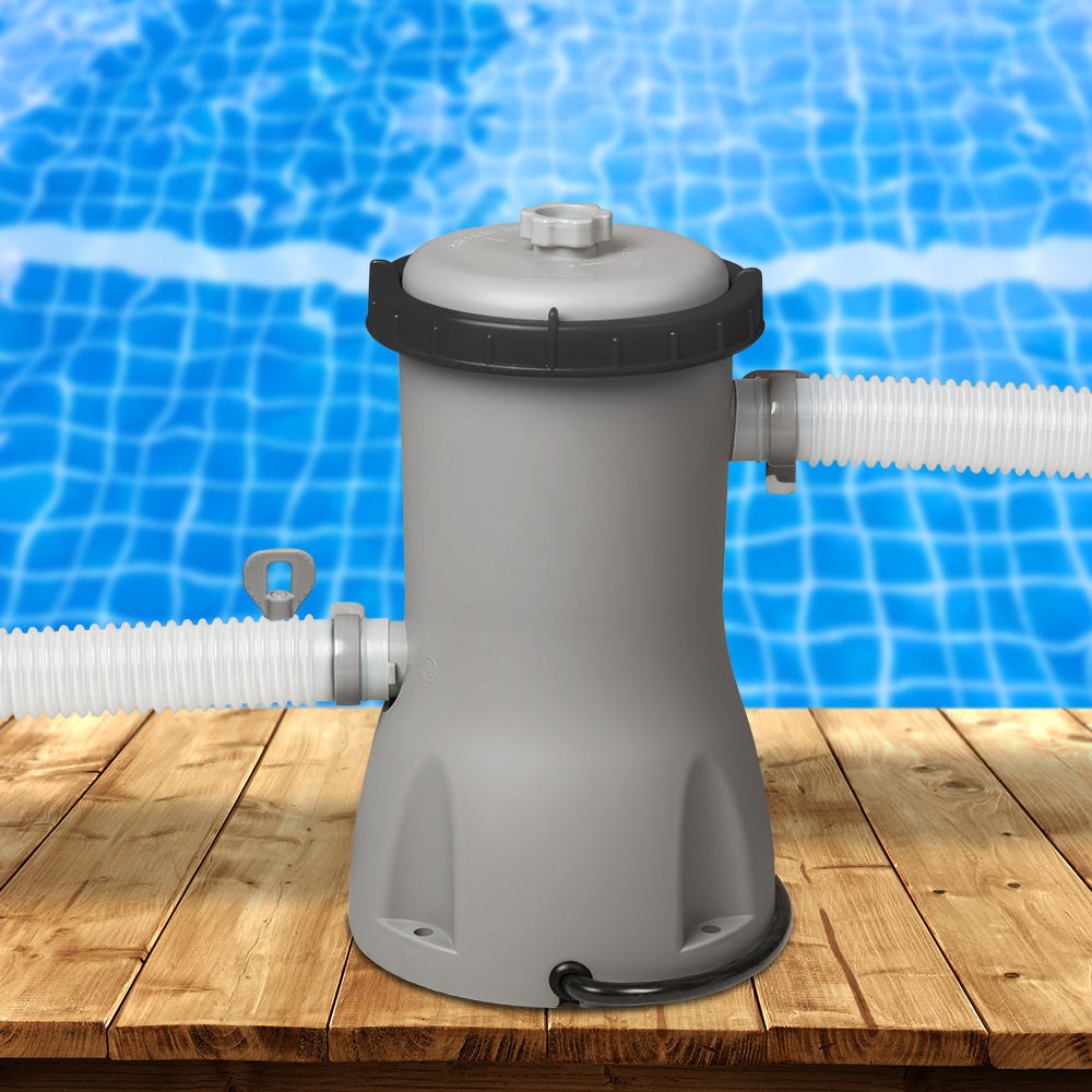 Pool Pumps: Bestway Pool Pump Cartridge Filter 530GPH 2006L/H Flowclear? Filters Cleaner