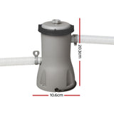 Pool Pumps: Bestway Pool Pump Cartridge Filter 800GPH 3028L/H Flowclear Filters Cleaner