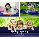 Inflatable Mattresses: Bestway Single Size Inflatable Air Mattress - Navy