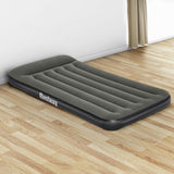 Inflatable Mattresses: Bestway Air Mattress Single Inflatable Bed 30cm Airbed Grey