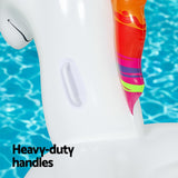 Bestway Unicorn Float Rider Inflatable Ride On Floating Pool Lounger 224x156CM