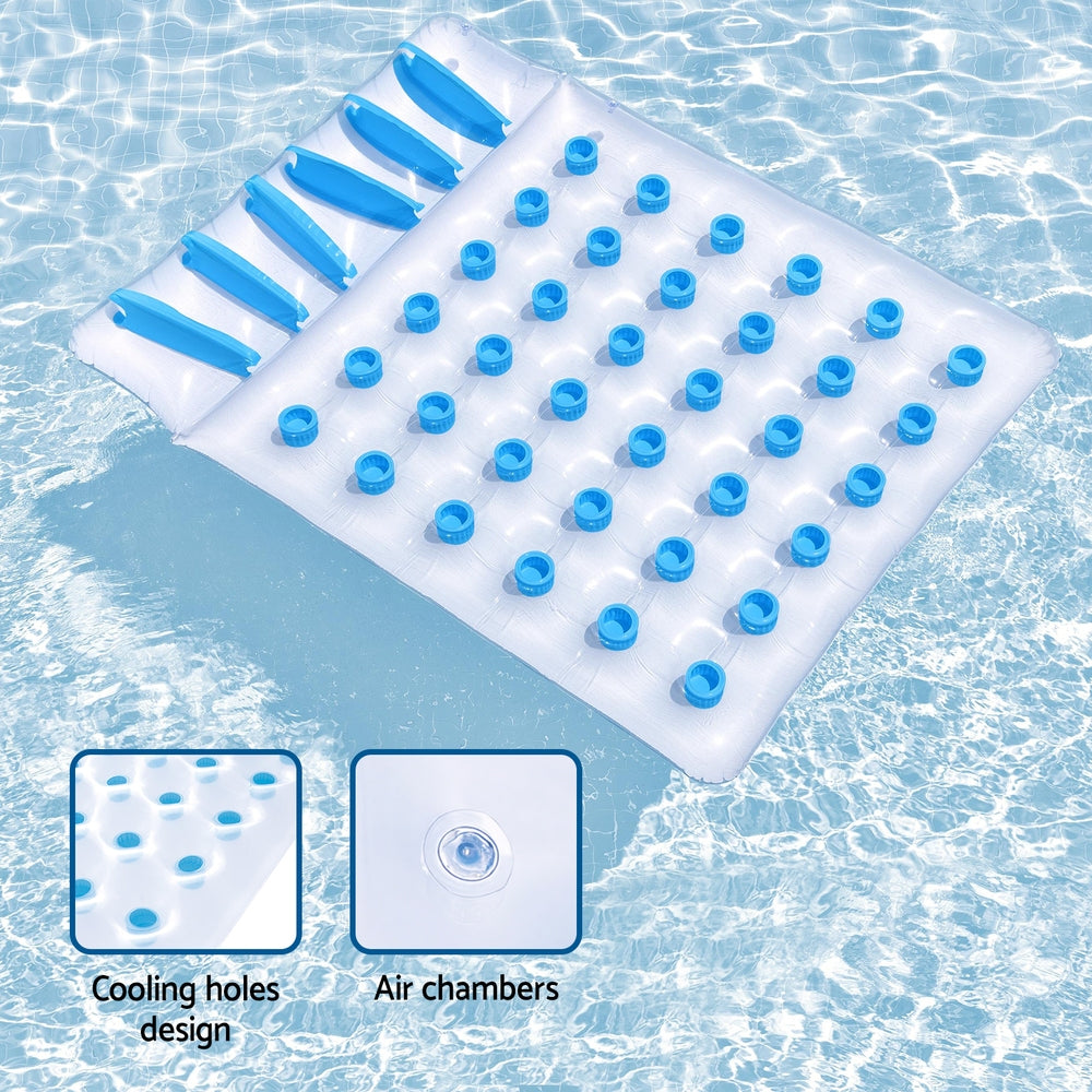 Pool Toys & Inflatables: Bestway Float Floating Seat Pool Lounger Inflatable Lounge Chair Seat Pillow Bed