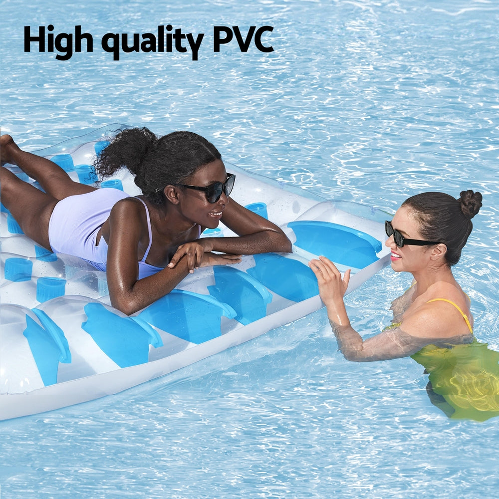 Pool Toys & Inflatables: Bestway Float Floating Seat Pool Lounger Inflatable Lounge Chair Seat Pillow Bed