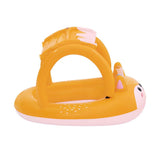 Pool Toys & Inflatables: Bestway Kids Inflatable Fox Swim Float Floating Seat Canopy Pool Toys 94x66CM