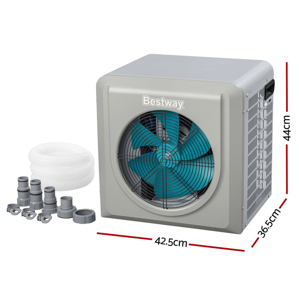 Fountain & Ponds Accessories: Bestway 4.4kW Pool Heater Water Temperature Heating Fit Pools up to 30,000L