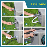 Fountain & Ponds Accessories: Bestway 4.4kW Pool Heater Water Temperature Heating Fit Pools up to 30,000L