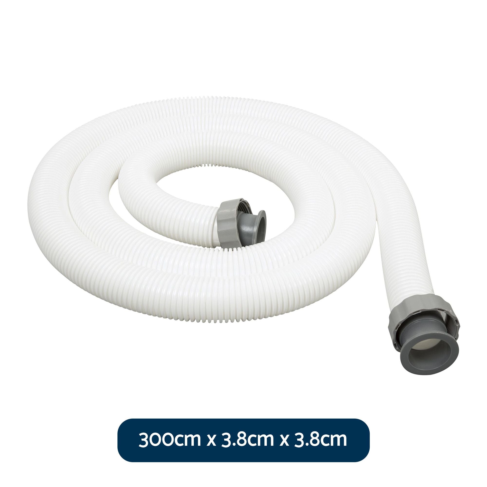 Bestway 38mm Pool Hose Replacement Sand Filter Cartridge Filter Pump Pipe 3m