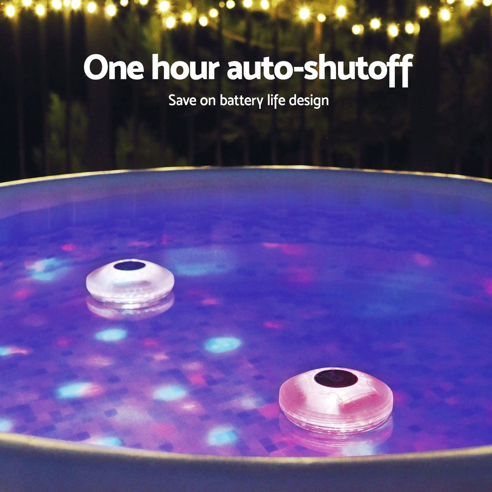 Swimming Pools: Bestway Pool Float Lamp LED Lights 7 Modes Multi Color Lamps For Pools