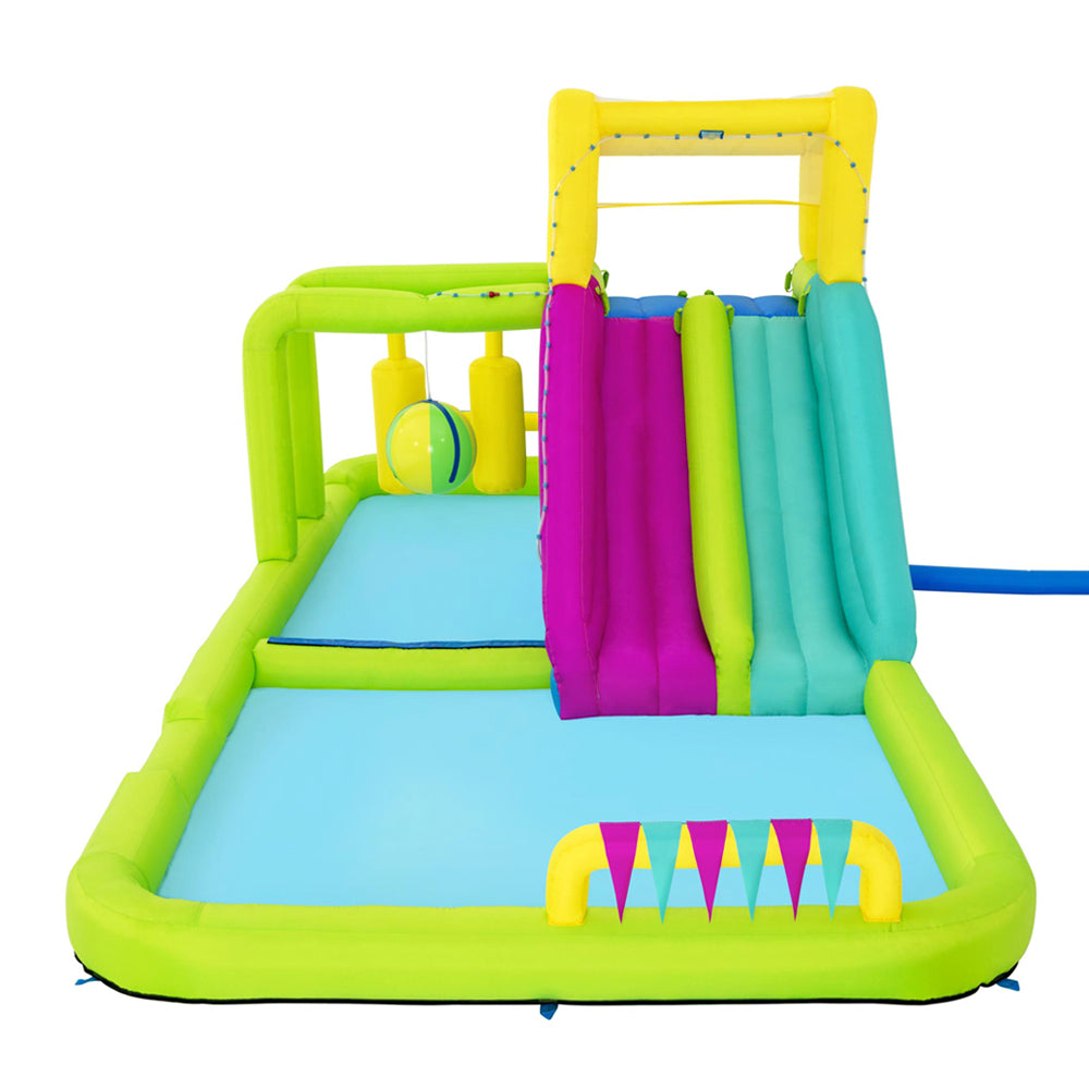 Swimming Pools: Bestway Water Slide 710x310x265cm Kids Play Park Inflatable Swimming Pool