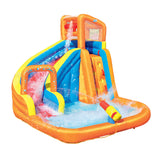 Swimming Pools: Bestway Water Slide Park 365x320x270cm Kids Play Swimming Pool Inflatable