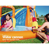 Swimming Pools: Bestway Water Slide Park 365x320x270cm Kids Play Swimming Pool Inflatable