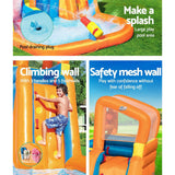 Swimming Pools: Bestway Water Slide Park 365x320x270cm Kids Play Swimming Pool Inflatable
