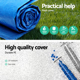 Pool Covers & Accessories: Bestway Pool Cover 58106 Fits 3x2.01m Above Ground Swimming Pool PE Blanket