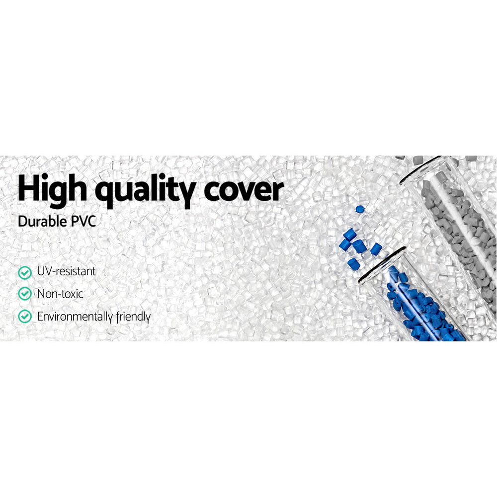 Pool Covers & Accessories: Bestway Pool Cover Fits 3.66m/12ft Round Swimming Pool PVC Blanket 3.7m