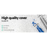 Pool Covers & Accessories: Bestway 58017 Pool Cover Fits 4x2.11m Above Ground Swimming Pool PE Blanket