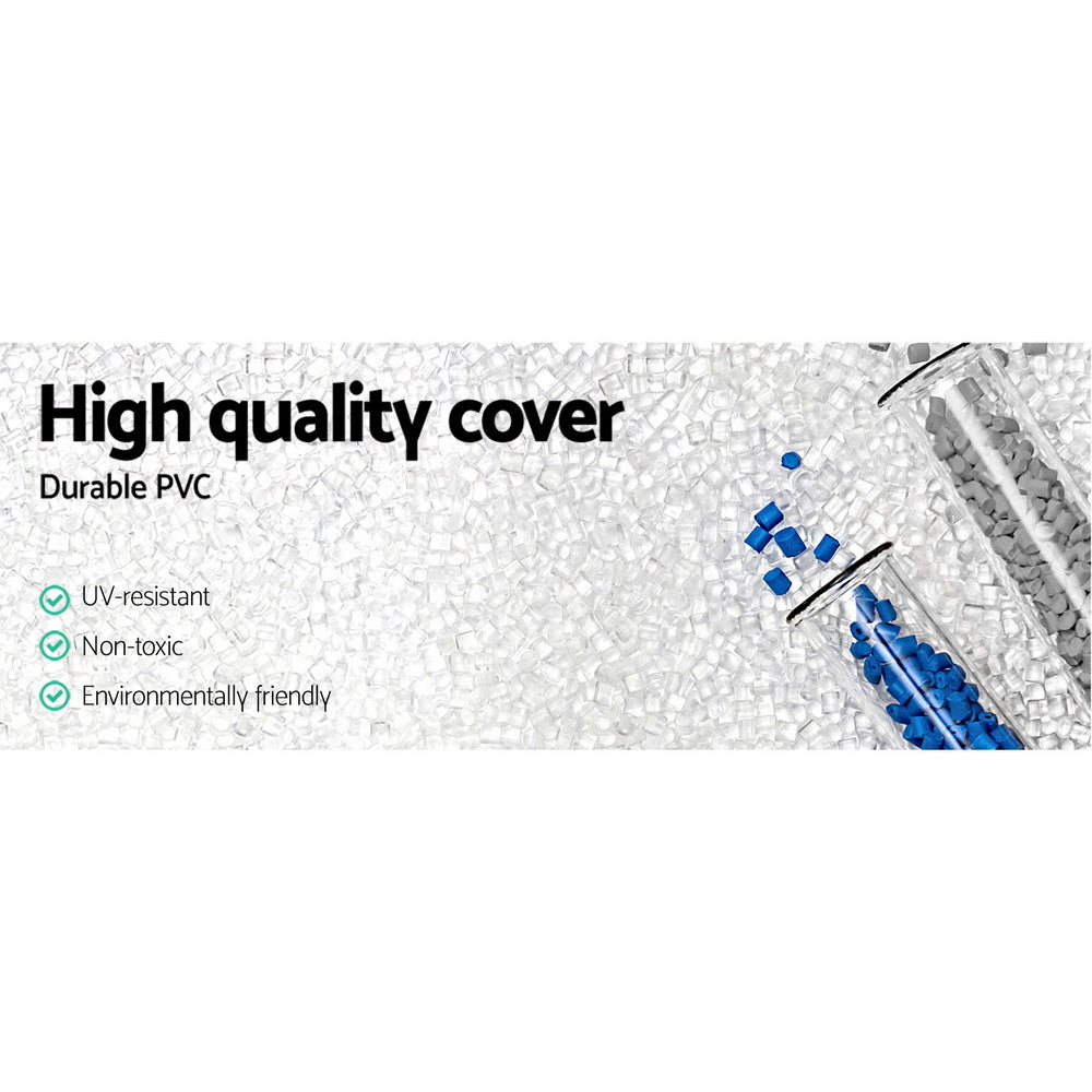 Pool Covers & Accessories: Bestway Pool Cover Fits 4.12x2.01m Above Ground Swimming Pool PVC Blanket