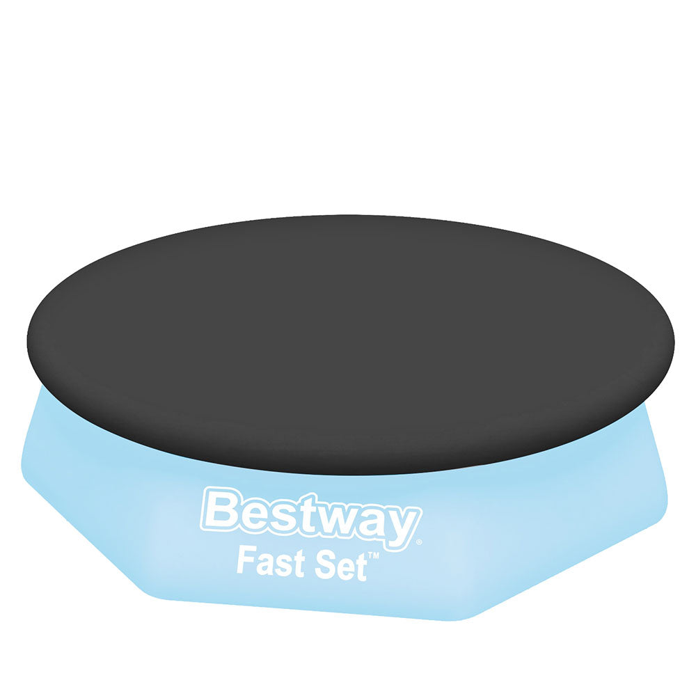 Pool Covers & Accessories: Bestway Pool Cover Fits 2.44m Above Ground Swimming Pool PVC Blanket