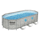 Bestway Swimming Pool 549x274x122cm Steel Frame Above Ground Pools Filter Pump Ladder 13430L