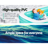 Swimming Pools: Bestway Kids Pool 200x146x48cm Inflatable Above Ground Swimming Pools 450L