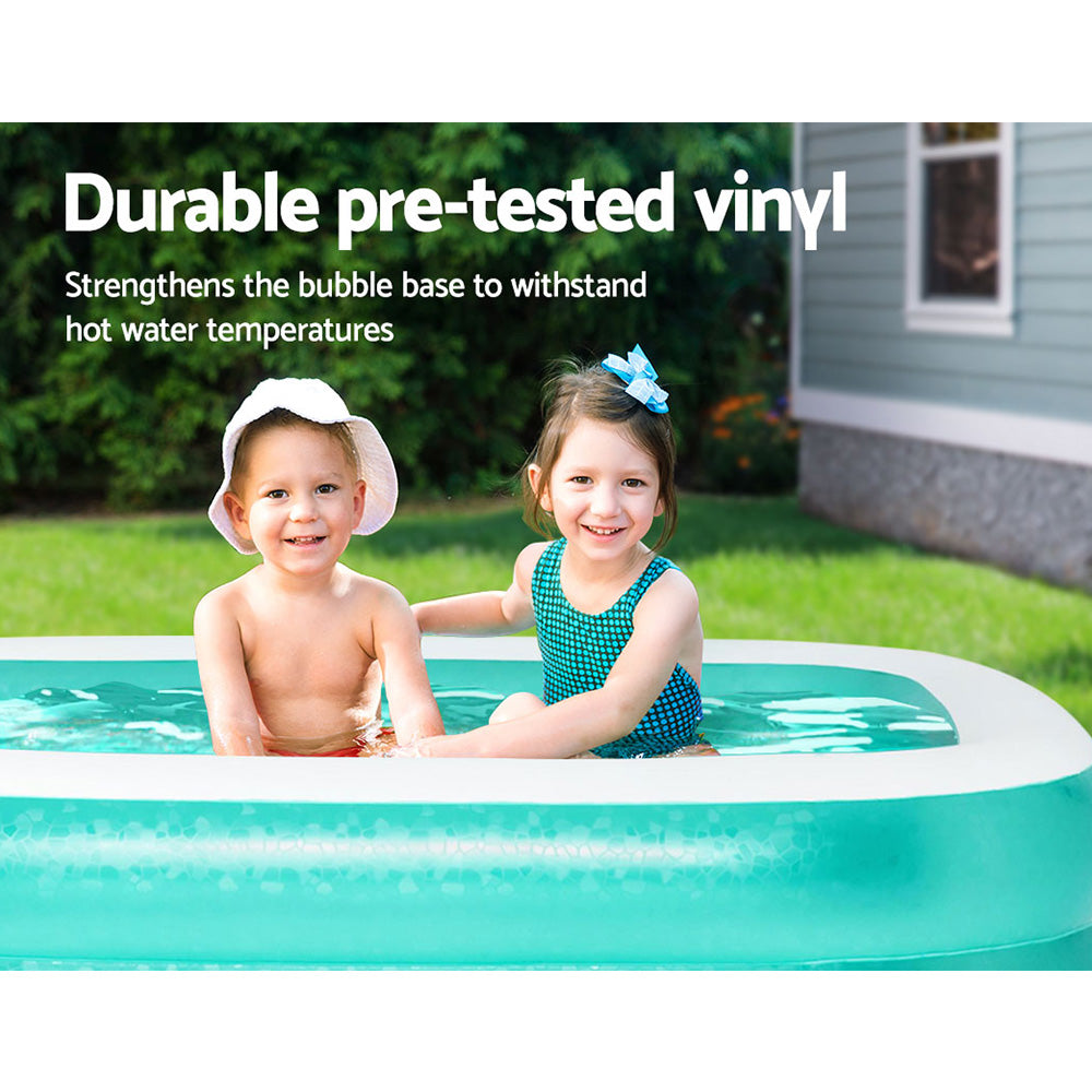 Swimming Pools: Bestway Kids Pool 200x146x48cm Inflatable Above Ground Swimming Pools 450L