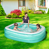 Swimming Pools: Bestway Kids Pool 200x146x48cm Inflatable Above Ground Swimming Pools 450L
