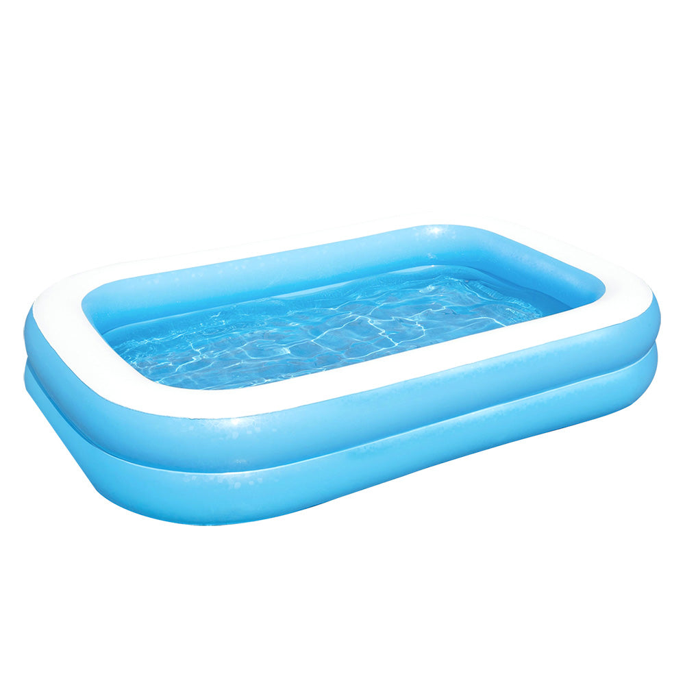 Swimming Pools: Bestway Kids Pool 262x175x51cm Inflatable Above Ground Swimming Pools 778L