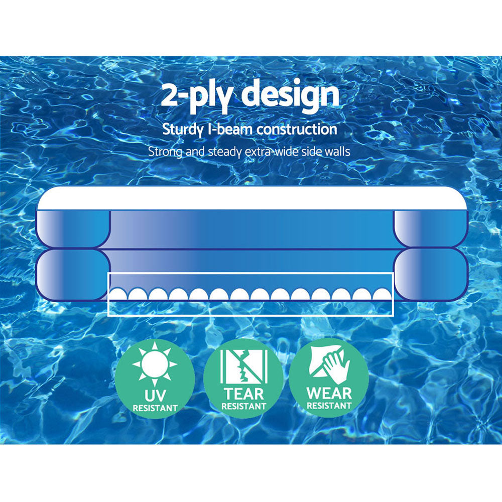 Swimming Pools: Bestway Kids Pool 262x175x51cm Inflatable Above Ground Swimming Pools 778L