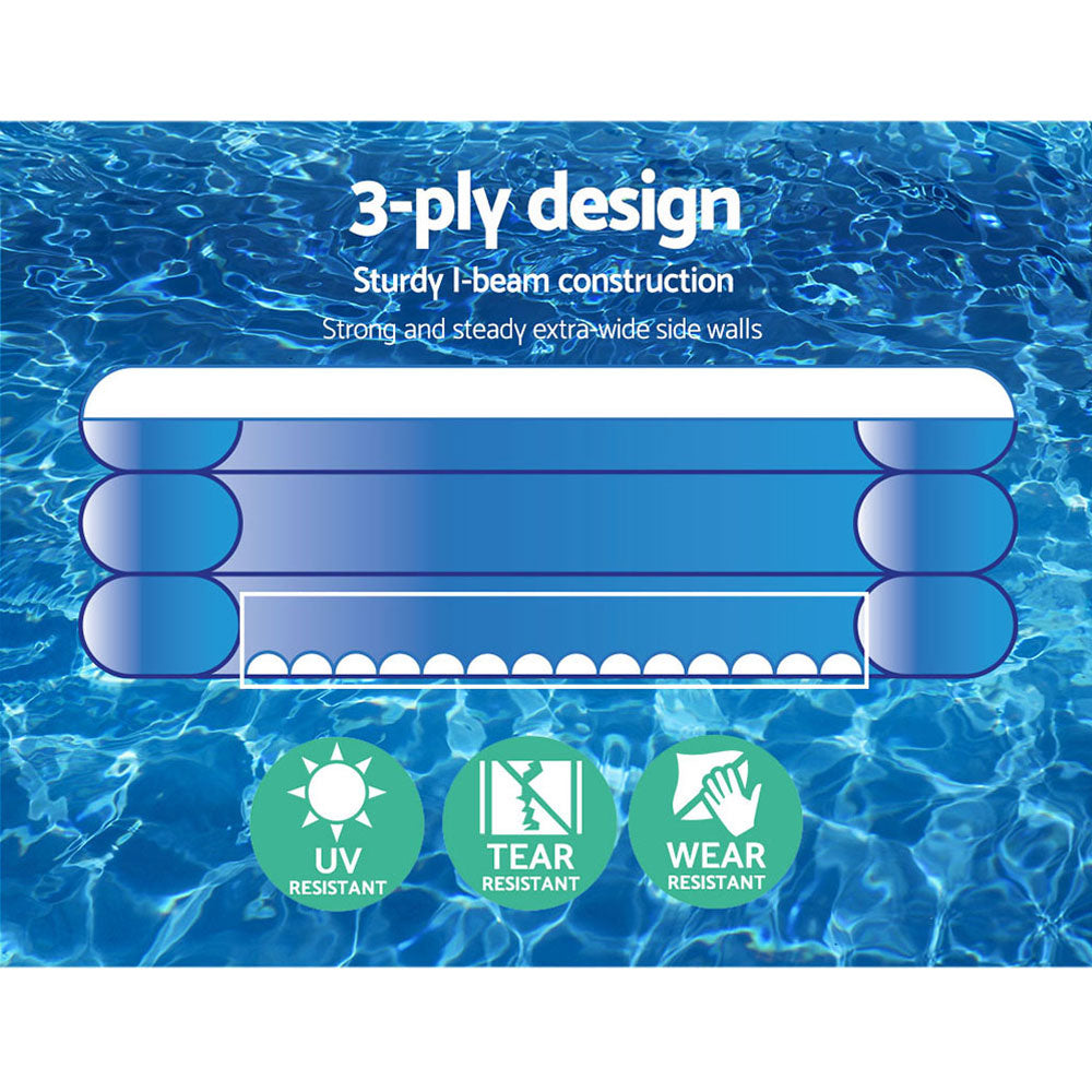 Swimming Pools: Bestway Kids Pool 305x183x56cm Inflatable Above Ground Swimming Pools 1161L