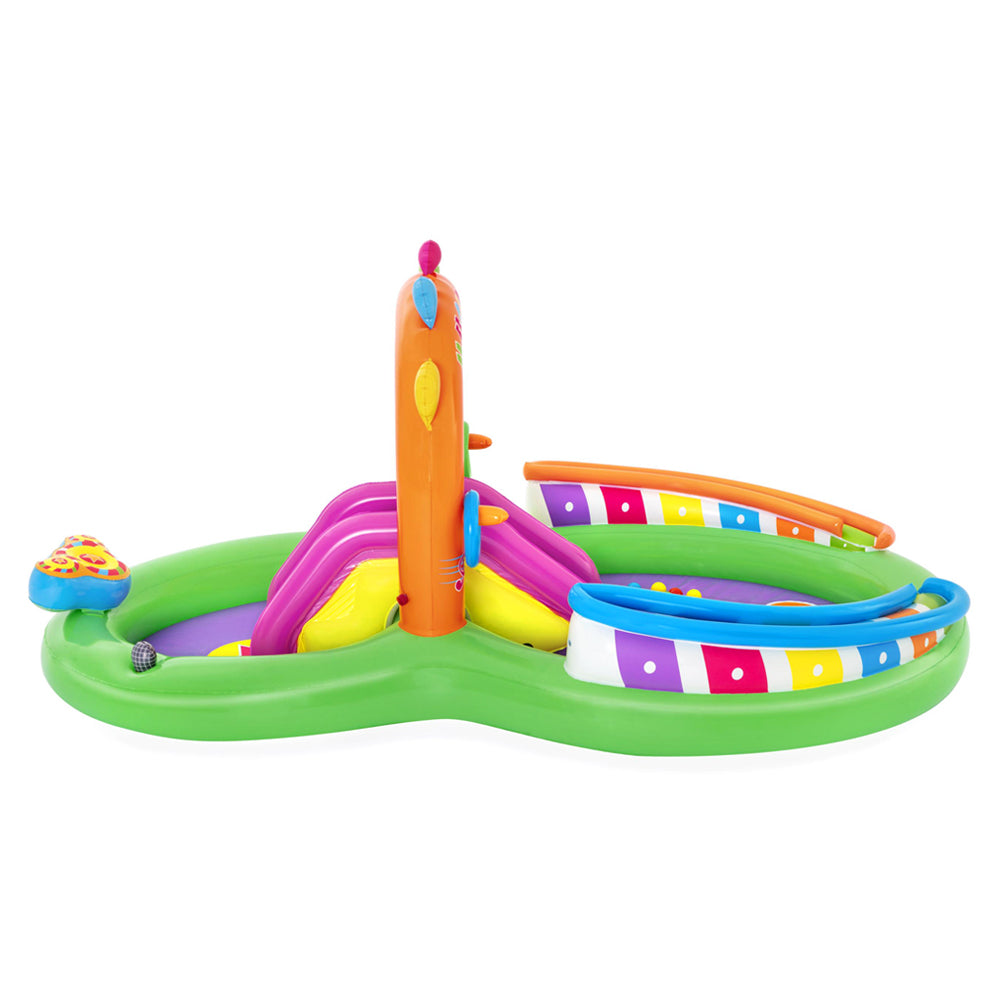 Swimming Pools: Bestway Kids Pool 295x190x137cm Inflatable Above Ground Swimming Play Pools 349L