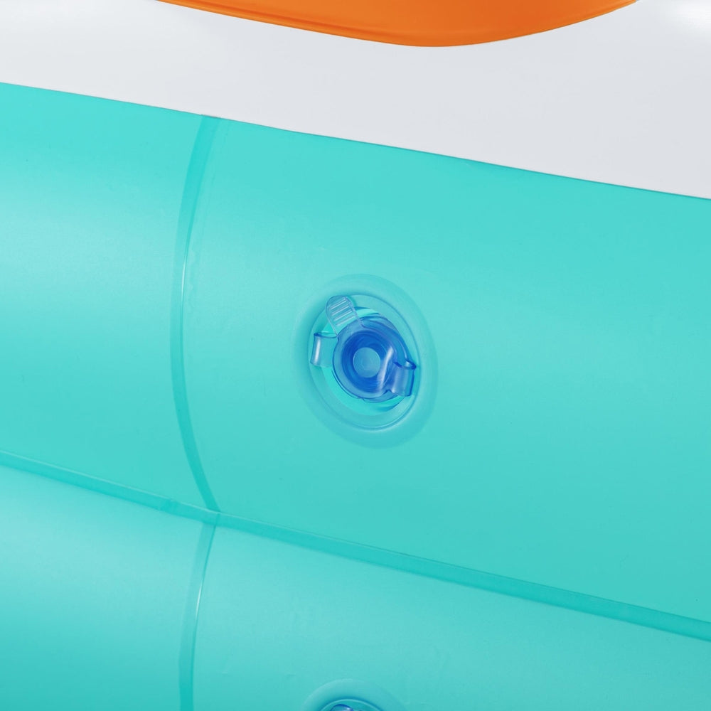 Pool Toys & Inflatables: Bestway Kids Inflatable Pool Above Ground Play Pools Basketball Hoop 251x168cm